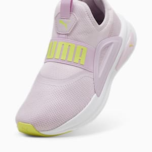 ユニセックス ランニング ソフトライド エンゾ EVO スリッポン スニーカー, Grape Mist-Electric Lime-PUMA White, extralarge-JPN