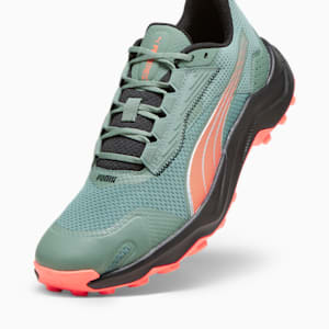 Obstruct Profoam Unisex Running Shoes, Eucalyptus-Neon Sun-PUMA Black, extralarge-IND