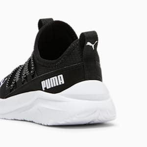 One4All Slip-On Little Kids' Shoes, Puma Black-Puma White, extralarge