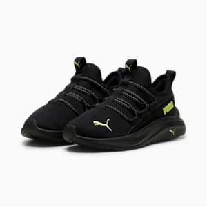 One4All Slip-On Little Kids' Shoes, Cheap Erlebniswelt-fliegenfischen Jordan Outlet Black-Lime Pow-Cool Dark Gray, extralarge