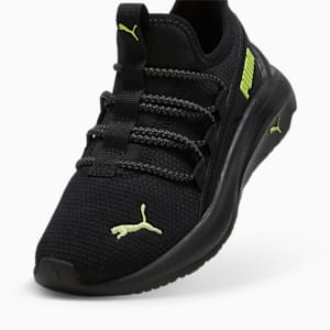 One4All Slip-On Little Kids' Shoes, Cheap Jmksport Jordan Outlet Black-Lime Pow-Cool Dark Gray, extralarge
