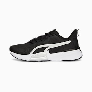 PWRFrame 2 Women's Training Shoes, PUMA Black-PUMA Silver-PUMA White, extralarge-IND