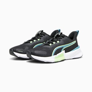 PWRFrame TR 2 Women's Training Shoes, PUMA Black-Bold Blue-Speed Green, extralarge-GBR