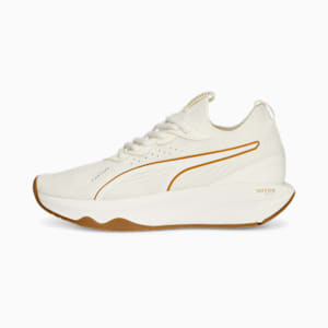 PWR XX NITRO Luxe Women's Training Shoes, Warm White-PUMA Gold, extralarge-IND