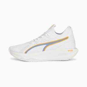 PWR XX NITRO Luxe Women's Training Shoes, PUMA White-Filtered Ash-Clementine