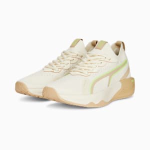 PWR XX NITRO Luxe Women's Training Shoes, Pristine-Granola-Fast Yellow