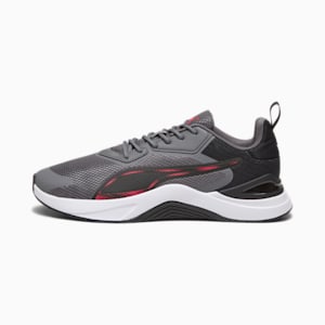 Infusion Men's Training Shoes, Cool Dark Gray-PUMA Black-Fire Orchid-PUMA White, extralarge