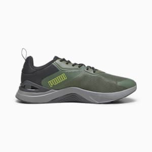 Infusion Unisex Training Shoes, Myrtle-PUMA Black-Yellow Burst, extralarge-IND