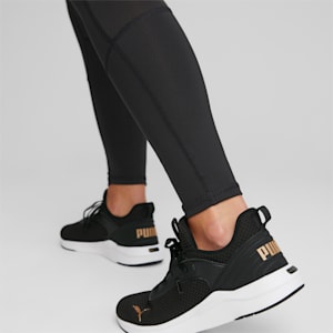 Soft ride Flair Running Shoes Women, PUMA Black-PUMA Gold, extralarge