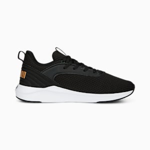 SOFTRIDE Flair Women's Running Shoes, PUMA Black-PUMA Gold, extralarge-IND