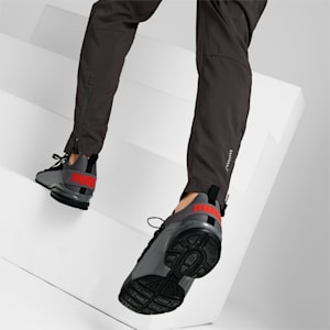 Axelion Refresh Men's Running Shoes, PUMA Black-Cool Dark Gray-PUMA Red