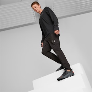 Axelion Refresh Running Shoes Men, PUMA Black-Cool Dark Gray-PUMA Red, extralarge-GBR