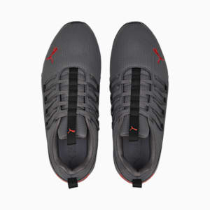 Axelion Refresh Running Shoes Men, PUMA Black-Cool Dark Gray-PUMA Red, extralarge-GBR