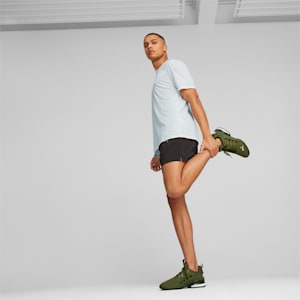 Axelion Refresh Running Shoes Men, Green Moss-PUMA Black-Feather Gray, extralarge-GBR