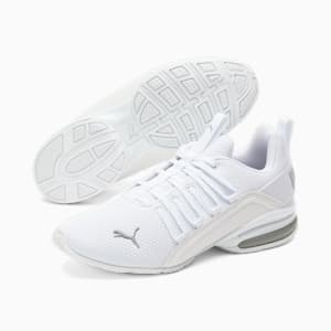 Axelion Refresh Men's Running Shoes, PUMA White-PUMA Silver