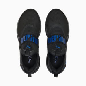 Softride Enzo Evo Slip Unisex Running Shoes, PUMA Black-Blazing Blue