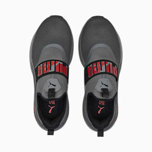 Softride Enzo Evo Slip Unisex Running Shoes, Cool Dark Gray-PUMA Black-For All Time Red