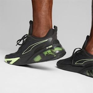 X-Cell Action Soft Focus Unisex Running Shoes, PUMA Black-Fast Yellow-PUMA White