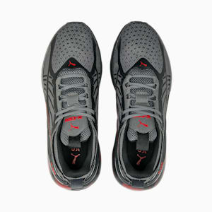X-Cell Action Soft Focus Unisex Running Shoes, Cool Dark Gray-PUMA Black-For All Time Red