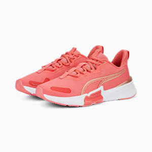 Gold white and pink pumas on sale