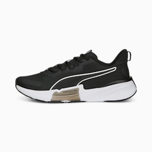 PWRFrame 2 Men's Training Shoes, PUMA Black-PUMA White-PUMA Silver, extralarge-IND