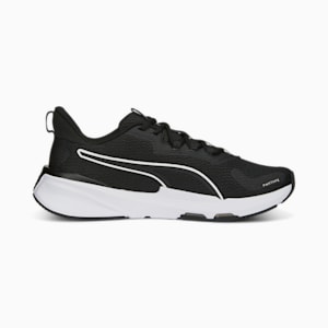 トレーニング パワーフレーム 2 トレーニングシューズ メンズ, PUMA Black-PUMA White-PUMA Silver