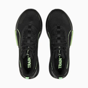 メンズ トレーニング パワーフレーム 2 トレーニングシューズ, PUMA Black-Fizzy Lime
