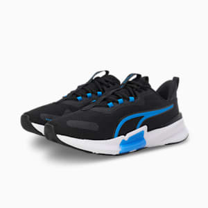 Gray gym shoes top