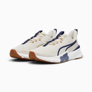 PWRFrame 2 Men's Training Shoes, Alpine Snow-Warm White-PUMA Navy, extralarge-IND