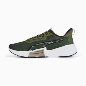 PWRFrame TR 2 Tiger Camo Training Shoes Men, Green Moss-PUMA Black