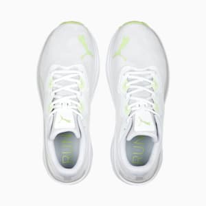 Aviator Profoam Sky Bright Unisex Running Shoes, PUMA White-Fast Yellow
