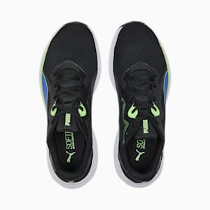 Twitch Runner Fresh Unisex Running Shoes, PUMA Black-Royal Sapphire-Fizzy Lime