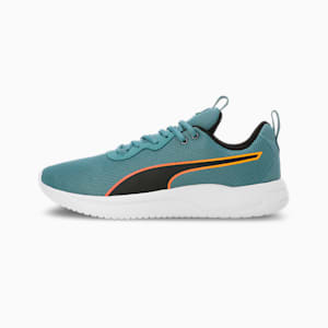 Plain black puma shoes 2025