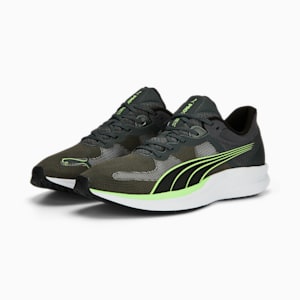 Redeem Profoam Unisex Running Shoes, Shadow Gray-PUMA Black-Fizzy Lime, extralarge-IND