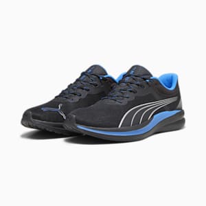 Redeem Profoam Unisex Running Shoes, PUMA Black-Ultra Blue-PUMA Silver, extralarge-IND