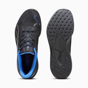 Redeem Profoam Unisex Running Shoes, PUMA Black-Ultra Blue-PUMA Silver, extralarge-IND