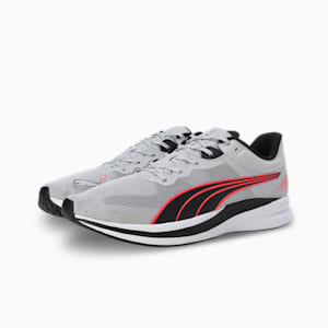 Redeem Profoam Unisex Running Shoes, Ash Gray-Fire Orchid-PUMA Black, extralarge-IND