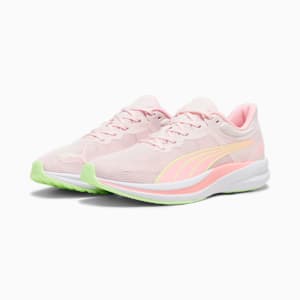 Redeem Profoam Unisex Running Shoes, Frosty Pink-Koral Ice-Speed Green, extralarge-IND