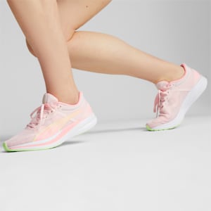 Redeem Profoam Unisex Running Shoes, Frosty Pink-Koral Ice-Speed Green, extralarge-IND