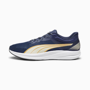 Redeem Profoam Unisex Running Shoes, PUMA Navy-Alpine Snow-Amber-PUMA White, extralarge-IND