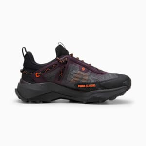 SEASONS Explore NITRO™ GORE-TEX Women's Hiking Shoes, PUMA Black-Midnight Plum-Flame Flicker, extralarge