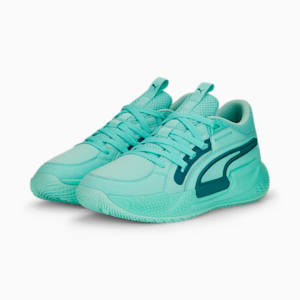 Tenis de basquetbol Court Rider Chaos Slash, Electric Peppermint-Green Lagoon