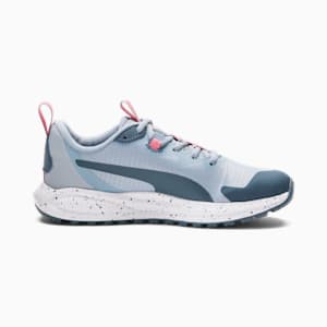 Zapatos Twitch Runner Trail para correr de mujer, Blue Wash-Evening Sky-Sunset Glow