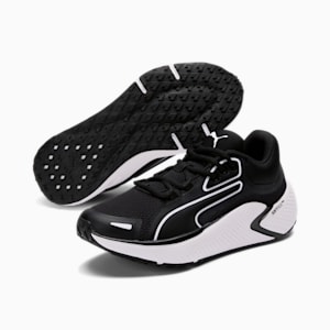 Zapatos de entrenamiento Softride Pro Coast para mujer, Puma Black-Puma White, extragrande