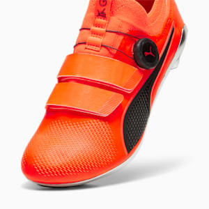 PWRSPIN Indoor Cycling Shoes, Ultra Orange-PUMA Black, extralarge