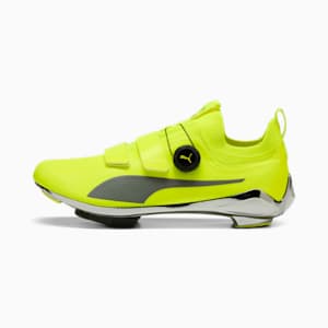 Souliers de vélo intérieur PWR Spin, Yellow Alert-Cast Iron, extralarge
