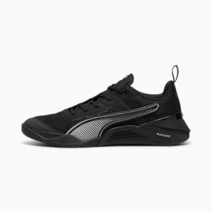 Tenis de entrenamiento para hombre Fuse 3.0, PUMA Black-PUMA Black-PUMA Silver, extralarge