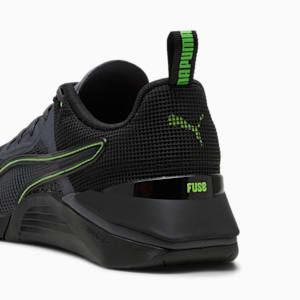 Fuse 3.0 Men's Training Shoes, Galactic Gray-PUMA Black-Green Glare, extralarge