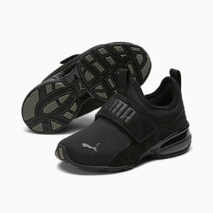 Axelion Slip-On Little Kids' Shoes, PUMA Black-CASTLEROCK