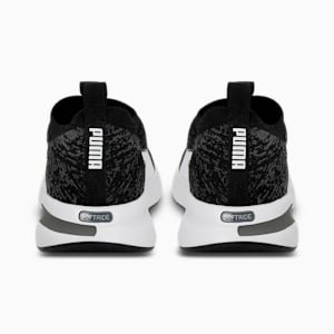 SOFTRIDE Rift Knit One8 Unisex Running Shoes, PUMA Black-PUMA White, extralarge-IND
